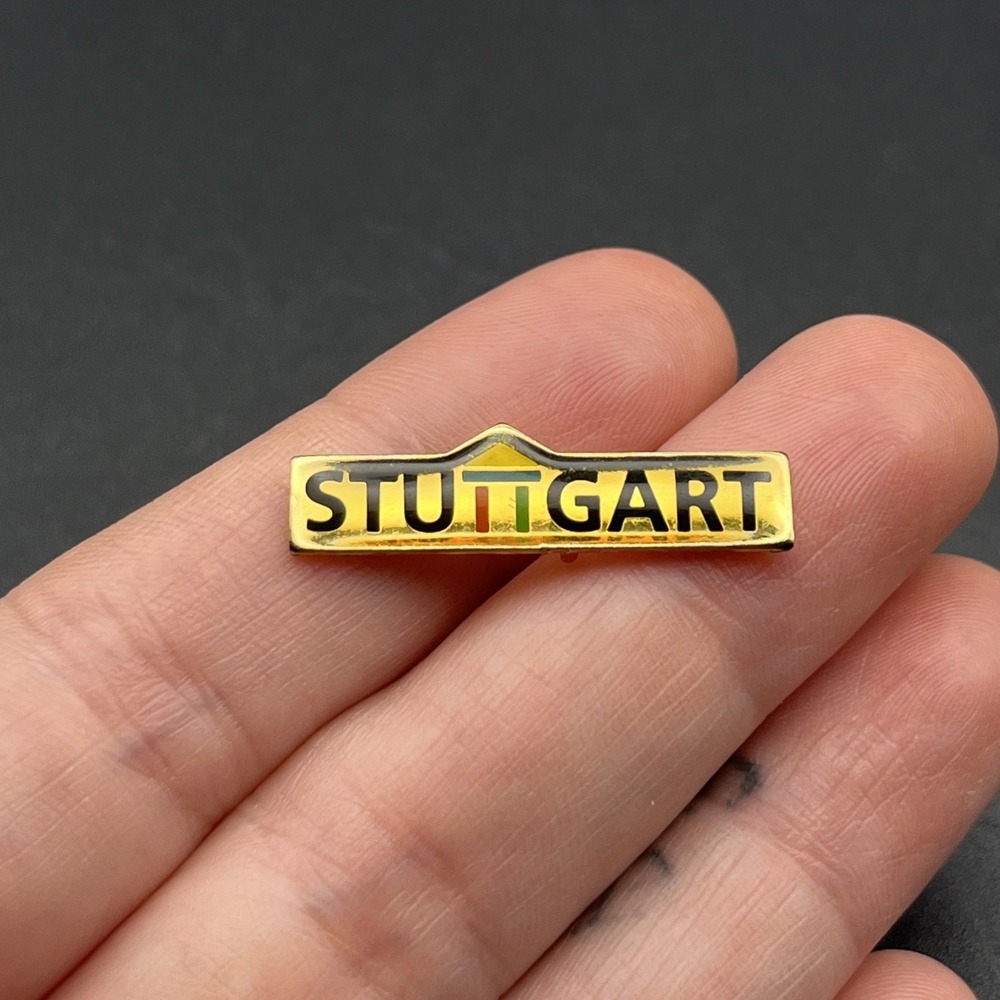 Stuttgart Germany German City Lapel Hat Pin